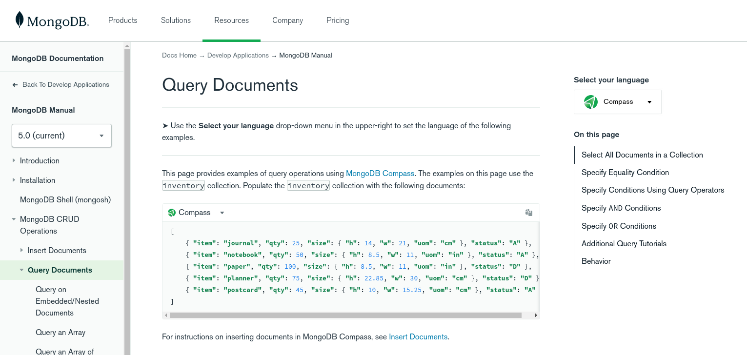 Query Documents